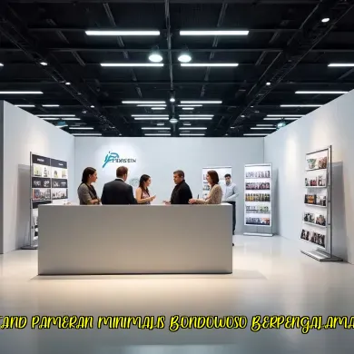 stand pameran minimalis bondowoso berpengalaman